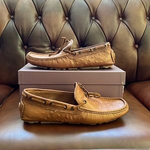 Leonardo Principi made in Italy 100% Calfskin (Ostrich)